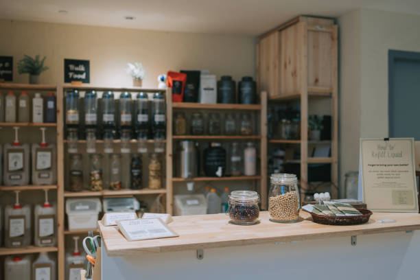 istock Sustainable Business Plastic Free Zero Waste Grocery Store 1455535167