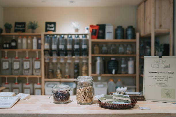 istock Sustainable Business Plastic Free Zero Waste Grocery Store 1455535173