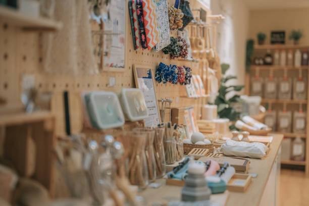 istock Retail Display Zero Waste Plastic Free Sustainable Business Store 1455535221