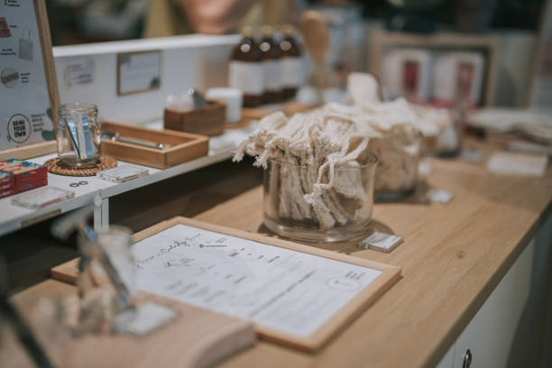 istock Retail Display Zero Waste Plastic Free Sustainable Business Store 1455535249