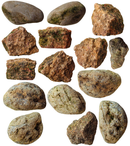 istock collection of different types of rocks 1455535340