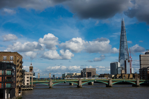 View of the River Thames from the Millennium Bridge