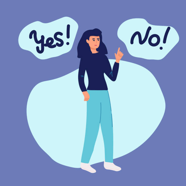 istock woman making choice . Person thinking about question of good investment flat vector illustration. Financial cost, payment concept for banner, website design or landing web page, 1455554735