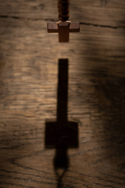 istock Wooden cross 1455557402