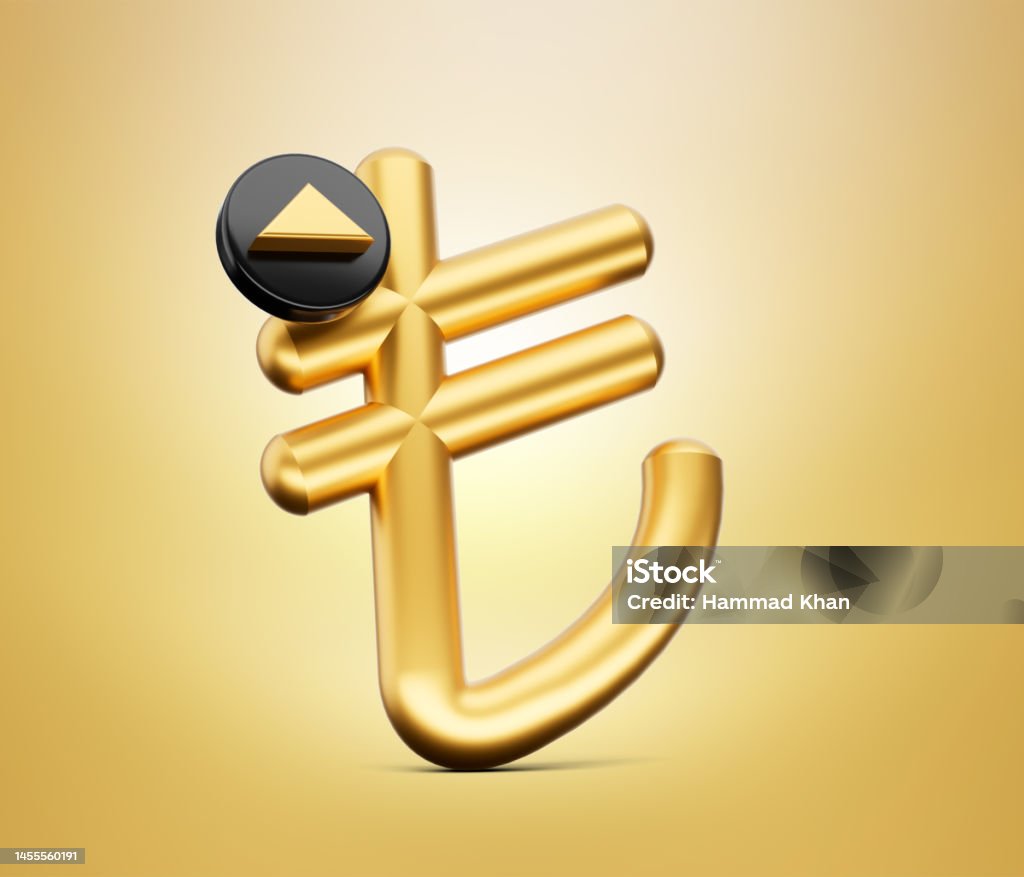 Turkish Money Currency Appreciation Gold Turkish Lira Icon With Black turkish-money-currency-appreciation-gold-turkish-lira-icon-with-black