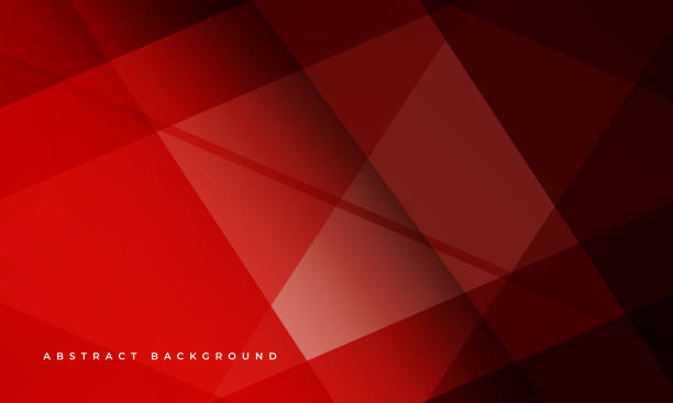 Dark red abstract background. Red modern abstract banner with geometric shapes. Dark red abstract background. Red modern abstract banner with geometric shapes. Vector illustration header footer template stock illustrations