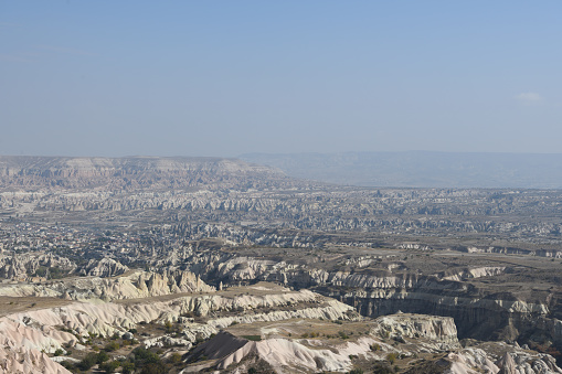 Calama, Chile - August 14, 2019: view of entrance of Chuquicamata mine