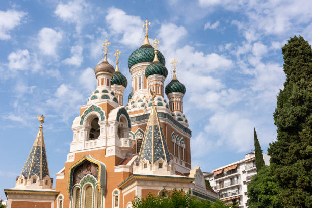 istock Orthodox Cathedral of Nice 1455582135
