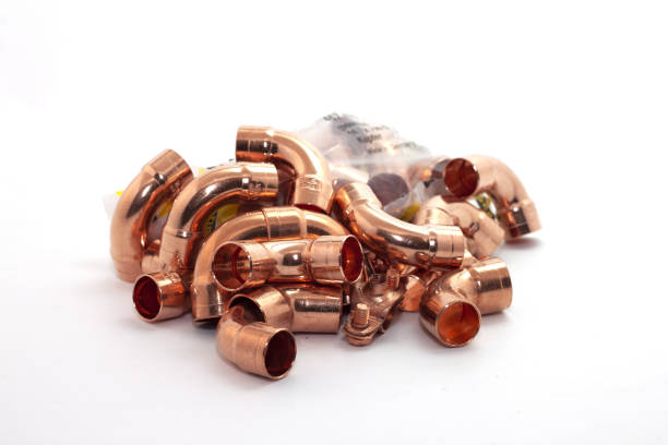 curved copper fittings for hydraulics