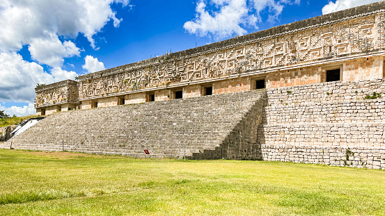 The Governor's Temple is a UNESCO World Heritage Site, as well as one of the most impressive works of Uxmal