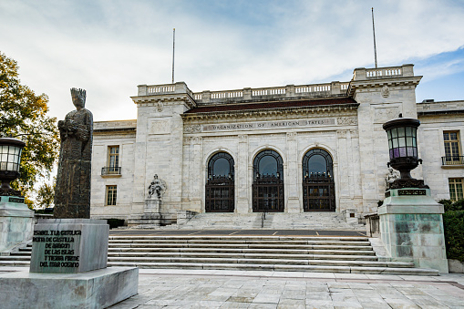 Living court of garrison at Fort McHenry National Monument and Historic Shrine, Baltimore, Maryland, USA