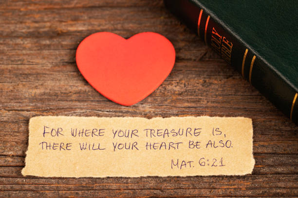 Handwritten Bible quote