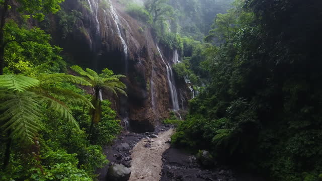 Tumpak Sewu waterfall on Java