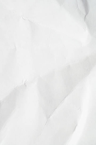 istock white crease paper textured background, card design 1455638687