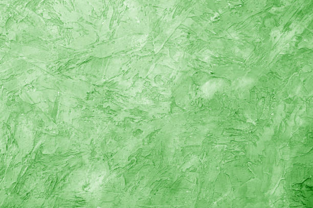 istock Texture of green plaster. 1455644496
