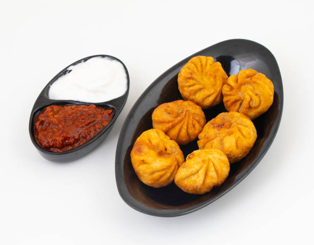 istock Fried Momos is a Traditional Dumpling Food From Nepal 1455646846