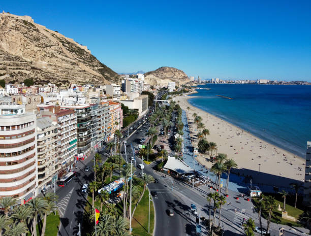 istock Alicante Beach Cityscape 1455654174