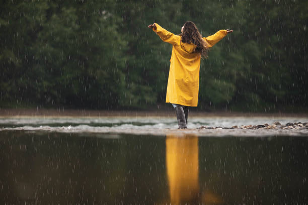 istock How I love rainy days! 1455664332