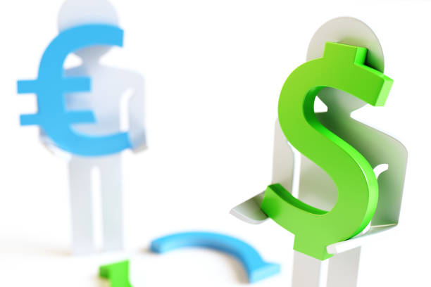 istock Currency Exchange Euro Dollar Concept 1455665231