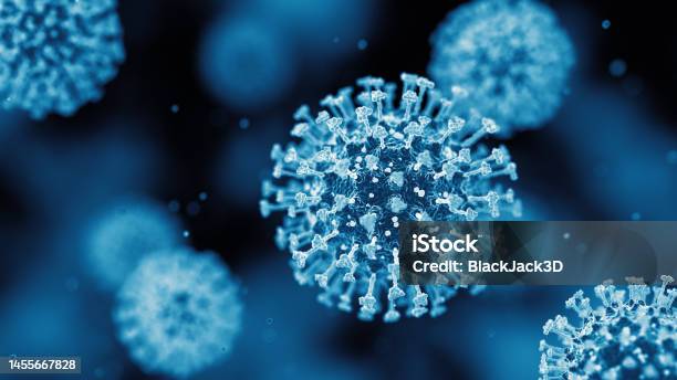 Coronavirus Cells Kraken Stock Photo - Download Image Now - Coronavirus, SARS-CoV-2 XBB 1.5 Variant, Three Dimensional