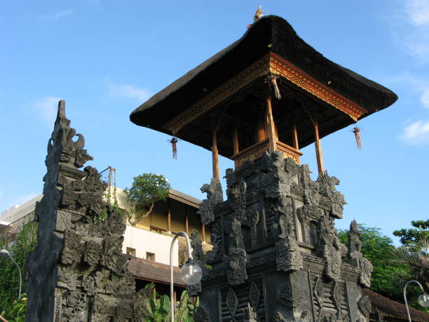istock Traditional Balinese sculpture for decoration 1455674128