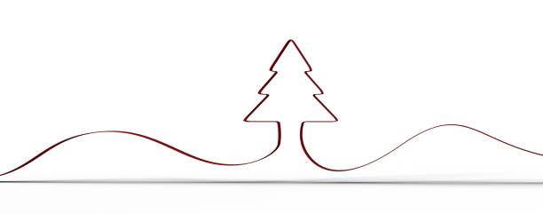 istock 3d illustration of a modern Christmas tree 1455676424