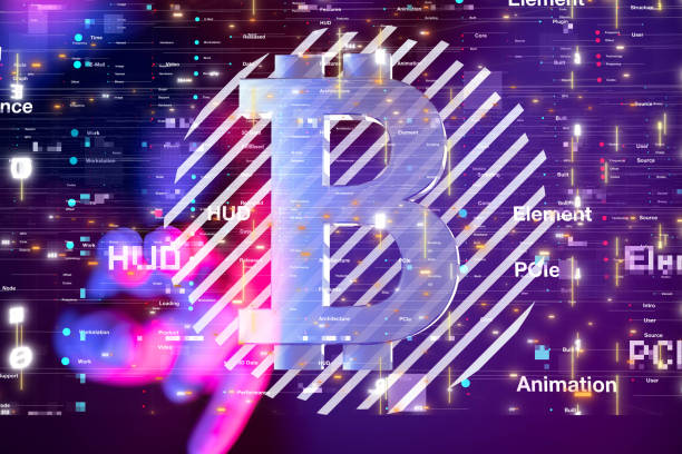 istock Abstract illustration of a Bitcoin cryptocurrency symbol - protection concept 1455676780