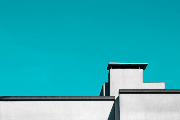 istock Typical minimalistic architecture of Argentinian building 1455682559
