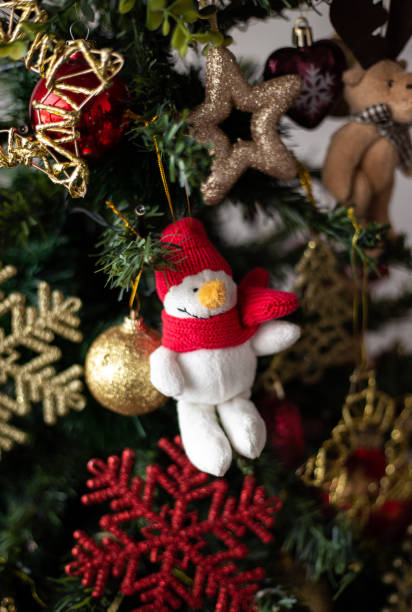 istock Closeup shot of a beautiful christmas tree 1455682738