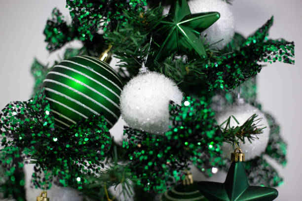 istock Closeup shot of a beautiful christmas tree 1455682742