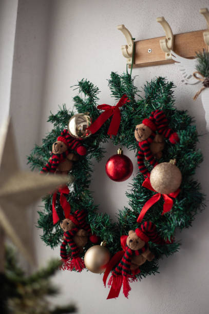 istock Closeup shot of christmas decorations 1455682775