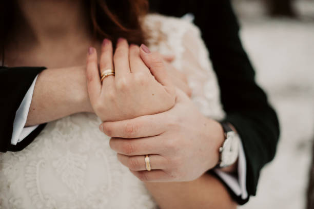 istock Closeup of a beautiful couple 1455687065
