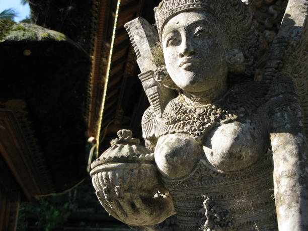 istock Decorative sculpture in Pura Kehen, Indonesia 1455687617