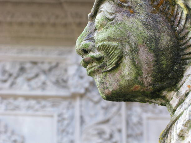 istock Decorative sculpture in Pura Kehen, Indonesia 1455687635