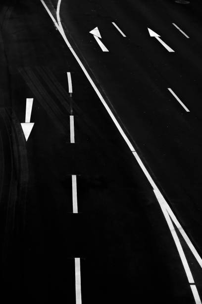 istock Closeup of arrows on the ground 1455690002