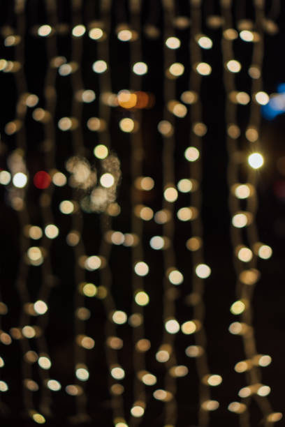istock View of bokeh lights for Christmas mood 1455694472
