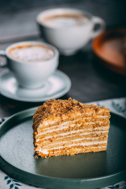 istock Delicious Medovik Cake 1455697897