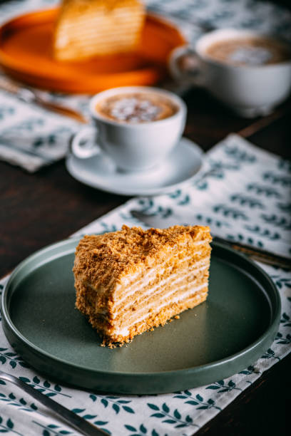 istock Delicious Medovik Cake 1455697911