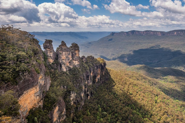 istock Three Sisters in Blue Mountains in Australia 1455702945