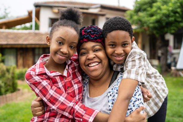istock A family hug in the back yard 1455702972