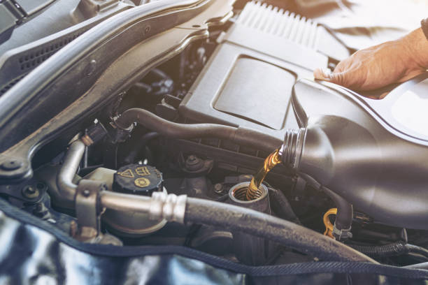 istock Change the Oil , close up selective focus 1455709791
