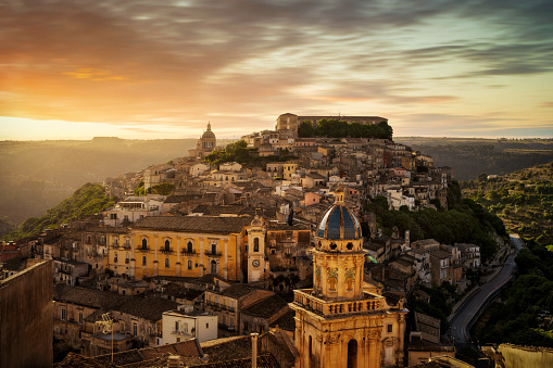 Ragusa in Sicily Italy taken in Summer 2022