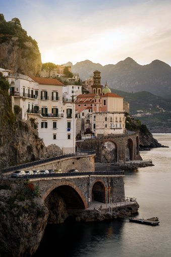 Beatiful town on Amalfi Coast - Positano (Italy).