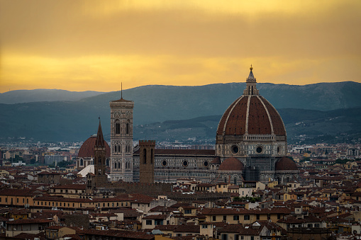 Santa Maria del Fiore Cathedral in Florence, Italy taken in May 2022