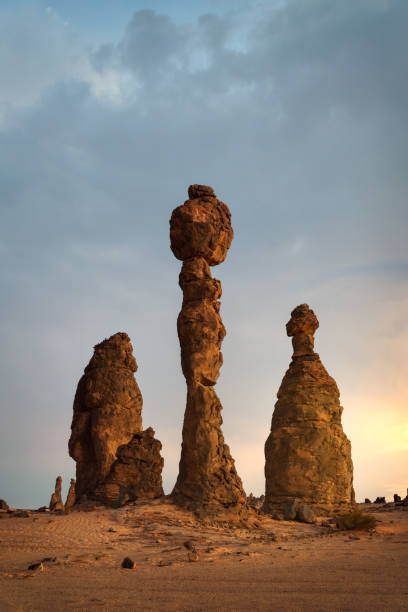 istock Rock Formations during Sunrise in the Desert 1455717997