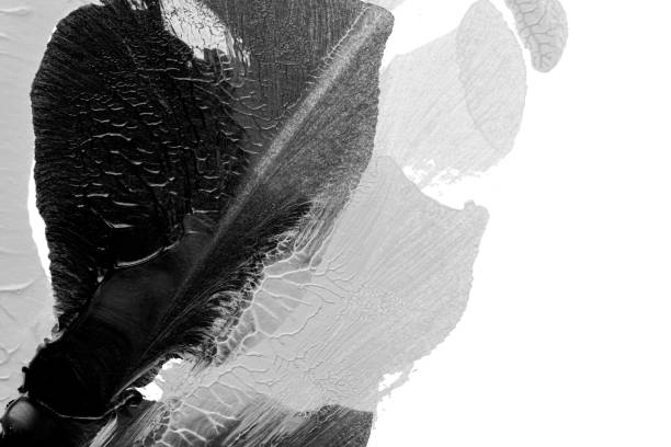 istock black white abstract acrylic painting color texture on white paper background by using rorschach inkblot method 1455737186