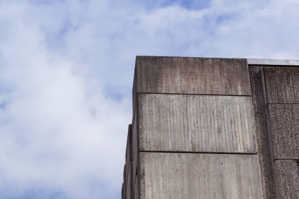istock Low angle view of concrete built structure against sky 1455742848