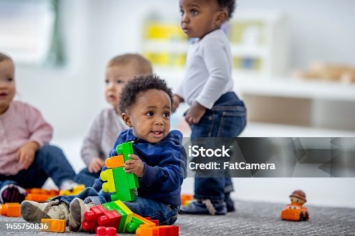 istock Daycare Children Playing 1455750836