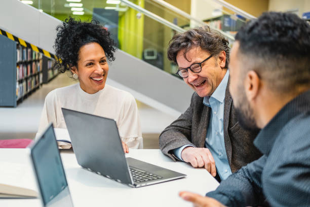 istock Business people having a meeting 1455752994