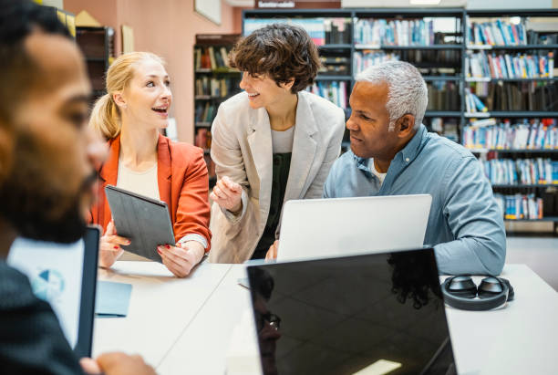istock Business people having a meeting 1455753128